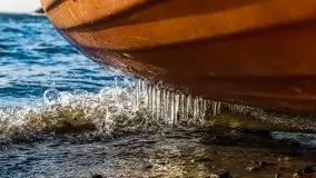 Wietrzne i jesienne jezioro Śniardwy, grudzień 2020 r. - zdjęcie 14