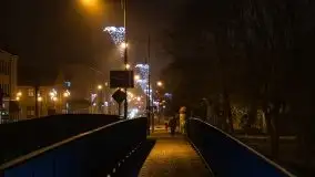 Świąteczny nocny Pisz, grudzień 2020 r. - zdjęcie 37