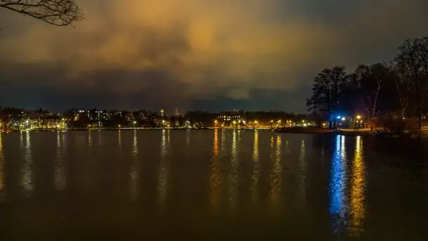 Nocny i świąteczny Kętrzyn, grudzień 2020 r. - zdjęcie 10