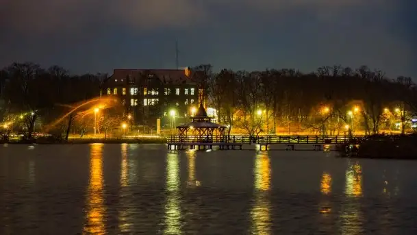 Nocny i świąteczny Kętrzyn, grudzień 2020 r. - zdjęcie 8