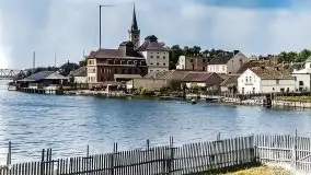 Przedwojenne pokolorowane zdjęcia Mikołajek (Nikolaiken) - zdjęcie 34