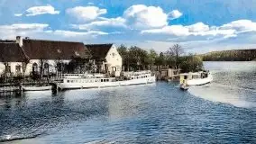 Przedwojenne pokolorowane zdjęcia Mikołajek (Nikolaiken) - zdjęcie 17