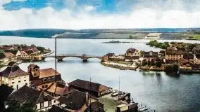 Przedwojenne pokolorowane zdjęcia Mikołajek (Nikolaiken) - zdjęcie 65