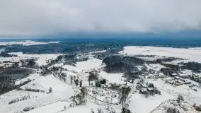 Posypało na Mazurach - zobacz okolice wsi Gajrowskie i Orłowo - zdjęcie 2