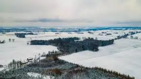 Posypało na Mazurach - zobacz okolice wsi Gajrowskie i Orłowo - zdjęcie 37
