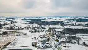 Posypało na Mazurach - zobacz okolice wsi Gajrowskie i Orłowo - zdjęcie 25