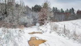 Posypało na Mazurach - zobacz okolice wsi Gajrowskie i Orłowo - zdjęcie 35
