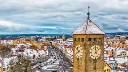 Miłośnicy Mazur - zimowe zdjęcia Szczytna