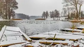 Zimowa szarówka w Rucianem-Nidzie - zdjęcie 38