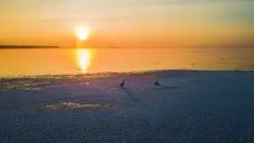 Zimowy wschód słońca nad jeziorem Dargin i... -27 stopni - zdjęcie 16