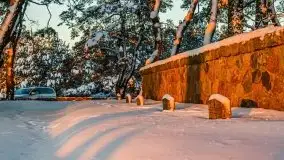 Zachód słońca nad jeziorem Święcajty, Cmentarz wojenny Jagerhohe - zdjęcie 10