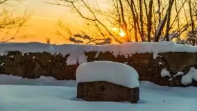 Zachód słońca nad jeziorem Święcajty, Cmentarz wojenny Jagerhohe - zdjęcie 37