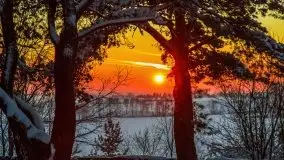 Zachód słońca nad jeziorem Święcajty, Cmentarz wojenny Jagerhohe - zdjęcie 56