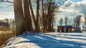 Zimowy Dargin i port Nowy Harsz - zdjęcie 13