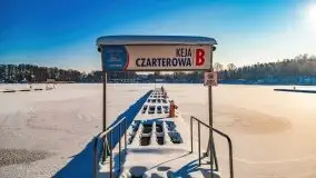 Stanica Wodna Stranda w zimowej scenerii - zdjęcie 18