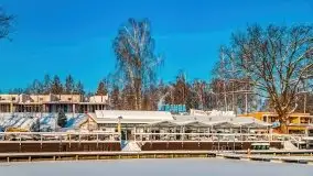 Stanica Wodna Stranda w zimowej scenerii - zdjęcie 48