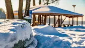 Stanica Wodna Stranda w zimowej scenerii - zdjęcie 49