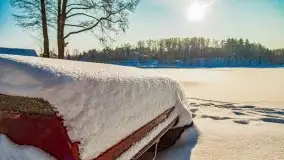 Stanica Wodna Stranda w zimowej scenerii - zdjęcie 57