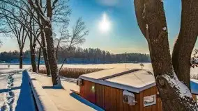 Stanica Wodna Stranda w zimowej scenerii - zdjęcie 42