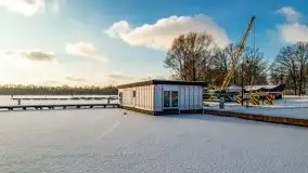 Port w Sztynorcie w zimowej scenerii, styczeń 2021 r. - zdjęcie 49