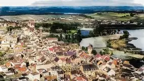 Przedwojenne pokolorowane zdjęcia Mrągowa (Sensburg) - zdjęcie 28