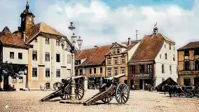 Przedwojenne pokolorowane zdjęcia Mrągowa (Sensburg) - zdjęcie 44