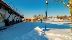 Zima w porcie AZS, jezioro Niegocin, 2021 r. - zdjęcie 6