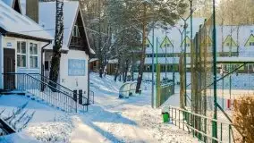 Zima w porcie AZS, jezioro Niegocin, 2021 r. - zdjęcie 28