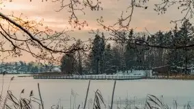 Zimowe Wydminy przed zachodem słońca, styczeń 2021 r. - zdjęcie 58