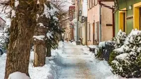 Zimowe Wydminy przed zachodem słońca, styczeń 2021 r. - zdjęcie 75