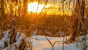 Zachód słońca w okolicach zimowych Kruklanek - zdjęcie 27