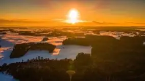 Zachód słońca w okolicach Starych Juch, 02.2021 - zdjęcie 57