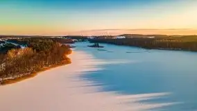 Zachód słońca w okolicach Starych Juch, 02.2021 - zdjęcie 17