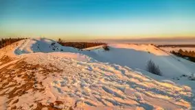 Zachód słońca w okolicach Starych Juch, 02.2021 - zdjęcie 32