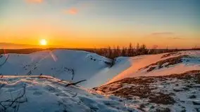 Zachód słońca w okolicach Starych Juch, 02.2021 - zdjęcie 44