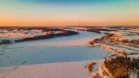 Zimowe Mikołajki skąpane w zachodzącym słońcu, 02.2021 - zdjęcie 32