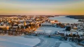 Zimowe Mikołajki skąpane w zachodzącym słońcu, 02.2021 - zdjęcie 53