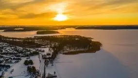 Zachód słońca Pierkunowo i okolice, luty 2021 - zdjęcie 40