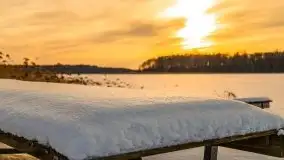 Zachód słońca Pierkunowo i okolice, luty 2021 - zdjęcie 2