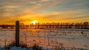 Zachód słońca Pierkunowo i okolice, luty 2021 - zdjęcie 61