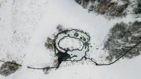 Okolice Kleszczewa w zimowej scenerii, styczeń 2021 - zdjęcie 5