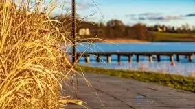 Zimowy wieczór i zachód słońca w Rynie, luty 2021 - zdjęcie 12