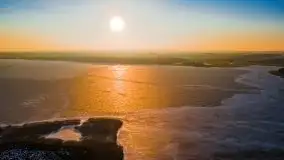 Przedwiosenny zachód słońca nad jeziorem Gołdopiwo i Żabiniec - zdjęcie 43