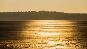 Marcowy zachód słońca nad jeziorem Dejguny - zdjęcie 22