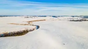 Zimowa sceneria okolic Kętrzyna, luty 2021 - zdjęcie 33