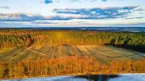 Efekt halo - zachód słońca nad jeziorem Dargin - zdjęcie 14