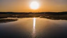 Zachód słońca nad jeziorem Gołdopiwo, od strony Przerwanek - zdjęcie 28