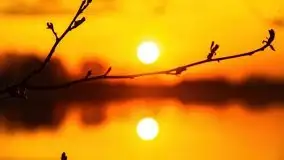 Wiosenny wschód słońca nad jeziorem Stręgiel - zdjęcie 7