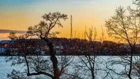 Kwietniowy zachód słońca w Mrągowie - zdjęcie 29