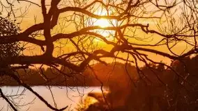 Zachód słońca nad jeziorem Wojnowo - zdjęcie 2